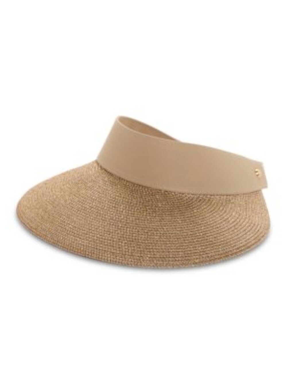 Eric Javits Squishee Champ II Visor UPF 50+ - Gold/Sand, Adjustable - Picture 9 of 9